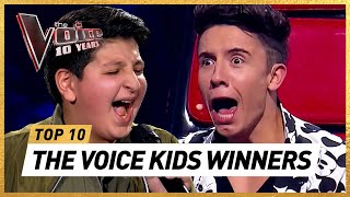 Blind Auditions of the BEST WINNERS in 10 Years The Voice Kids [upl. by Omura104]