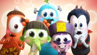 The New Spookiz Family  Spookiz  Season 4  Cartoons for Kids [upl. by Osborne]