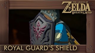 Zelda Breath of the Wild  Royal Guards Shield Locations [upl. by Sheehan43]