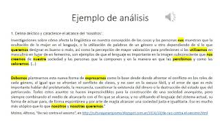 Ejemplo de análisis [upl. by Alethea]