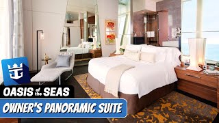 Oasis of the Seas  Owners Panoramic Suite Tour amp Review 4K  Royal Caribbean Cruise [upl. by Katy]