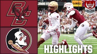 Florida State Seminoles vs Boston College Eagles  Full Game Highlights [upl. by Pablo]