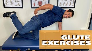 Top 5 Glute Muscle Exercises For Knee Pain [upl. by Sumetra375]