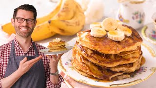 Super Fluffy Banana Pancakes [upl. by Hermie]