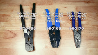 How To Use Crimp Tools [upl. by Itsyrk]