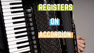 Registers on Accordion [upl. by Glinys]