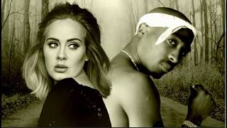 2Pac amp Adele  Hello REMIX 2018 [upl. by Tarfe]