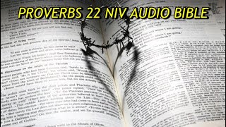 PROVERBS 22 NIV AUDIO BIBLEwith text [upl. by Anirual604]