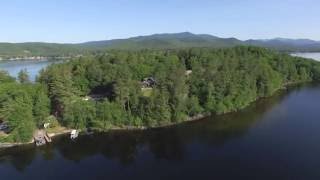 Adirondack Aerial Video of Schroon Lake NY [upl. by Garrison]