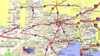 road map of texas [upl. by Pengelly320]