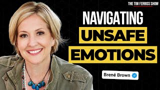 Brené Brown on How to Navigate the Emotions Youre Unwilling to Feel  The Tim Ferriss Show [upl. by Melvena]