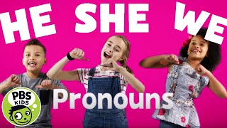 🎶MUSIC  Pronouns  PBS KIDS [upl. by Atalanta850]