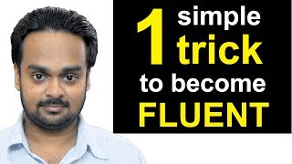 1 Simple Trick to Become Fluent in English  the JAM Technique  How to Be a Confident Speaker [upl. by Atinomar]