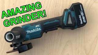 Makita Cordless Brushless Angle Grinder Long Term Review [upl. by Giarc]