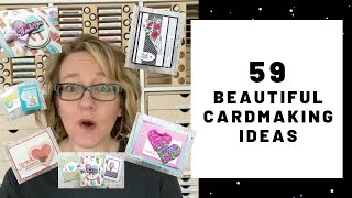 59 Beautiful Cardmaking Ideas [upl. by Urial]