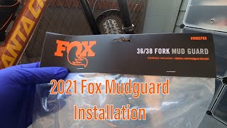 2021 Fox 3638 Mudguard Installation [upl. by Ariay]