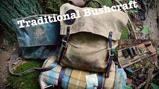 Traditional Bushcraft Kit [upl. by Yenterb]