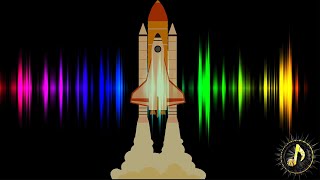 NASA Space Shuttle Rocket Launch Sound Effect [upl. by Nidnarb]