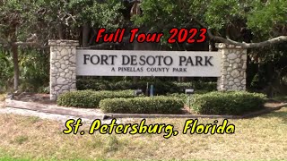 Fort De Soto Park Full Tour  St Petersburg Florida [upl. by Netsrijk]