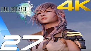 Final Fantasy XIII  Walkthrough Part 35  Final Boss amp Ending 4K 60FPS [upl. by Edia]