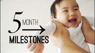 5 Month Old Baby Developmental Milestones  Personality [upl. by Animaj639]