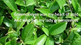 Greensleeves lyrics Orginal [upl. by Neeruam]