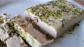 Tahini Halva Recipe [upl. by Mufi]