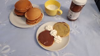 Pancake senza latte  ricetta [upl. by Lais]