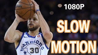 Stephen Curry Shooting Form Slow Motion 2019 1080P Part 1 [upl. by Yrakaz]