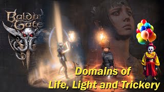 Baldurs Gate 3 Cleric Class Guide  Life Light and Trickery Domains [upl. by Esiouqrut]