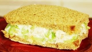 Chicken Salad Sandwich Classic Recipe [upl. by Samohtnhoj]