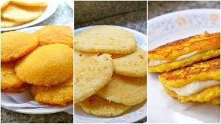 ¡Arepas Colombianas 3 Maneras 🇨🇴  Francisca Mejía [upl. by Airbas169]