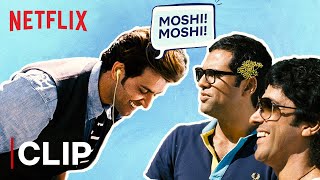 Hrithik Roshan Funny Scene  Moshi Moshi  Zindagi Na Milegi Dobara  Netflix India [upl. by Rettke]