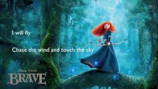 Touch the Sky  Brave Karaoke with lyrics [upl. by Anihcak]