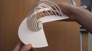 09 Amazing Kirigami Paper Art Tutorial [upl. by Ardnuasac827]