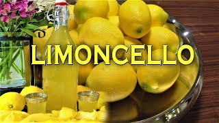 Limoncello Homemade Italian Lemon Liqueur [upl. by Willms867]