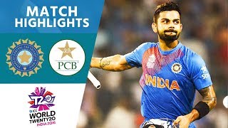 Kohli Stars In India Win  India vs Pakistan  ICC Mens WT20 2016  Highlights [upl. by Nilo991]