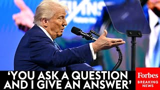 BREAKING NEWS Trump Takes Multiple Questions At FII Institute’s PRIORITY Summit In Miami Florida [upl. by Lazes]