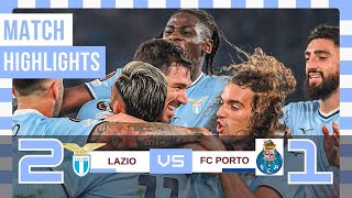 Lazio vs FC Porto 21  Conference League 202425  Full Match Highlights amp All Goals [upl. by Naillik]