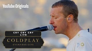 Coldplay  Cry Cry Cry Live in Jordan [upl. by Eldoree]