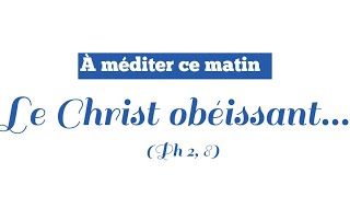 Le Christ obéissant Mgr Olivier Leborgne [upl. by Htinnek]