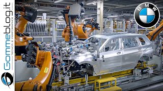 BMW Car Factory  ROBOTS Fast PRODUCTION Manufacturing [upl. by Ecinaj]