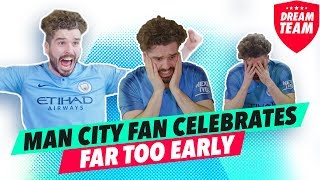 MAN CITY FANS ARE SUFFERING FROM PREMATURE CELEBRATION [upl. by Bonaparte]