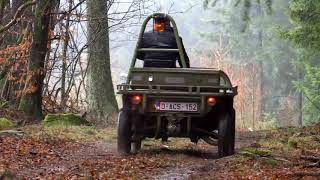 Mula Mecánica 4x4 militar Fardier Lohr FL 500 [upl. by Elatsyrc]