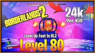 Fastest Way To Reach Level 80 In Borderlands 2  Best Farm For XP In Bl2 Level 72 To Level 80 Guide [upl. by Bergren965]