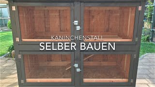 Kaninchenstall selber bauen [upl. by Alyam]