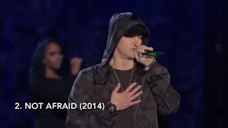 Top 5 Eminem live performances [upl. by Modie]