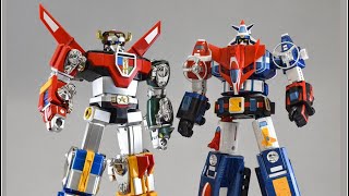 Bandai Soul of Chogokin Voltron Collection  Vehicle Fleet amp Lion Force [upl. by Nesyt]