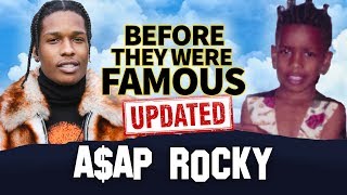 AAP Rocky  Before They Were Famous  Rapper Biography [upl. by Arreyt]