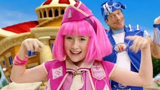 Lazy Town Song  Bing Bang Digga Rigga Dong with Stephanie Sportacus Music Video  Lazy Town Songs [upl. by Ille]